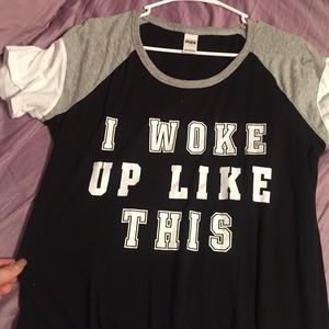 VS PINK short sleeve night shirt