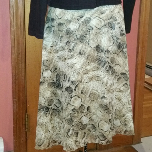 Talbot's Silk Skirt