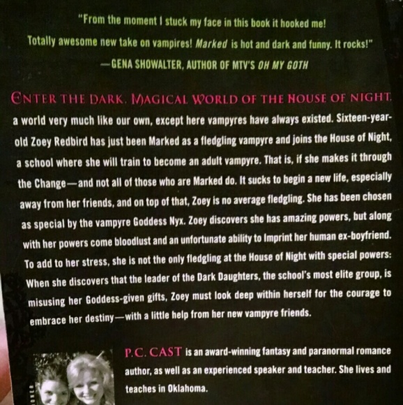Marked; House Of the Night novel - Picture 2 of 2
