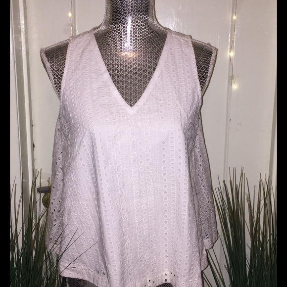 Madewell Tops - Madewell Eyelet Top