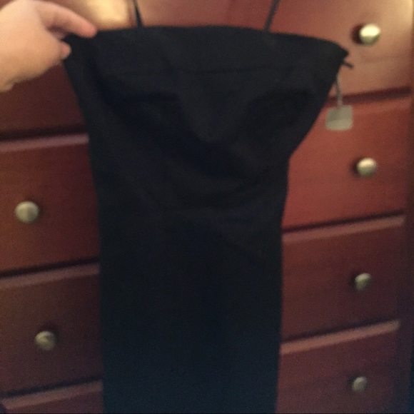 New w/tags black halter dress! Never worn! Size 6