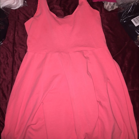 Vs pink small coral neon dress