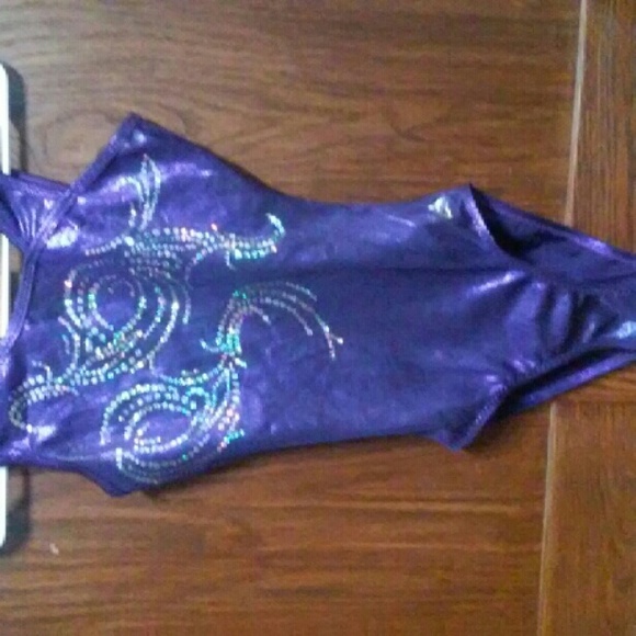 Purple leotard