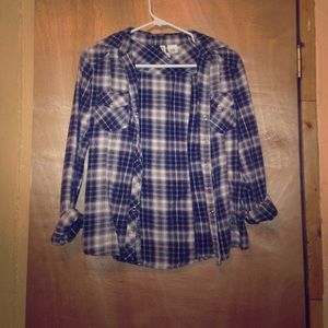 Black and white flannel