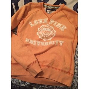 VS Pink Sweatshirt - Peach - Small