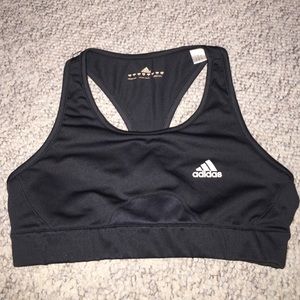 Adidas sports bra grey size M (fits like S)