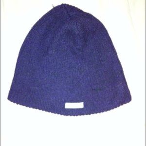 Dark Purple Knit Beanie