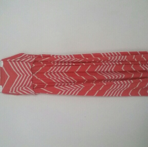 Fusha orange maxi dress