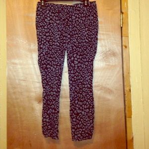 Old navy cheetah joggers