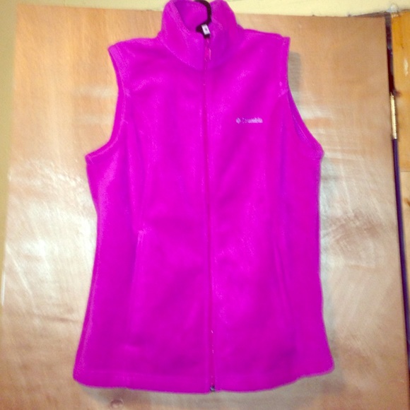Pink Columbia vest