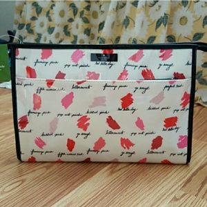 Kate spade make up bag and coin purse