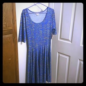 Lularoe Nicole NWT Rare print XL Lula roe