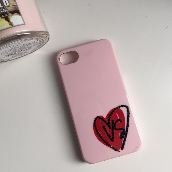 💓iPhone 4/4s pink Victoria Secret case