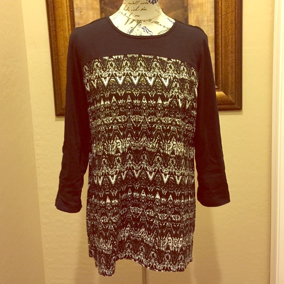 Printed Tees long sleeve top