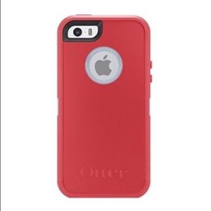 Pink Otterbox Defender iPhone 5