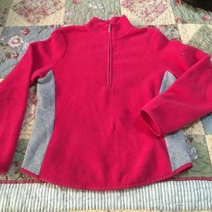 Gap buttery soft fleece half zip pullover