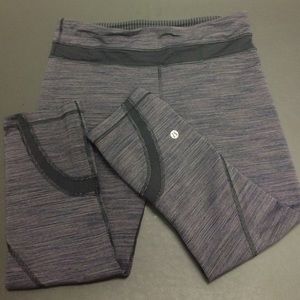lululemon run: inspire crop II / size 6