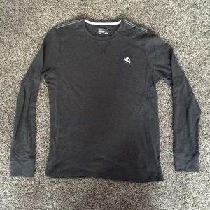 Express Men's Long Sleeve Waffle Knit Shirt Medium