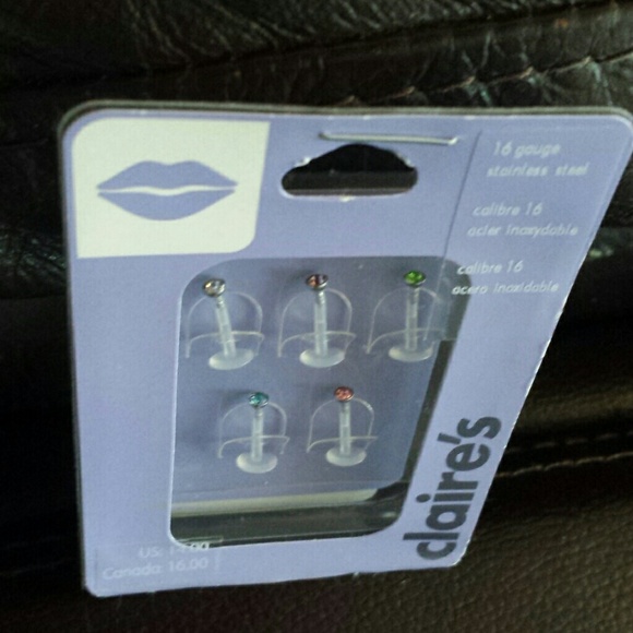 Multicolor lip rings