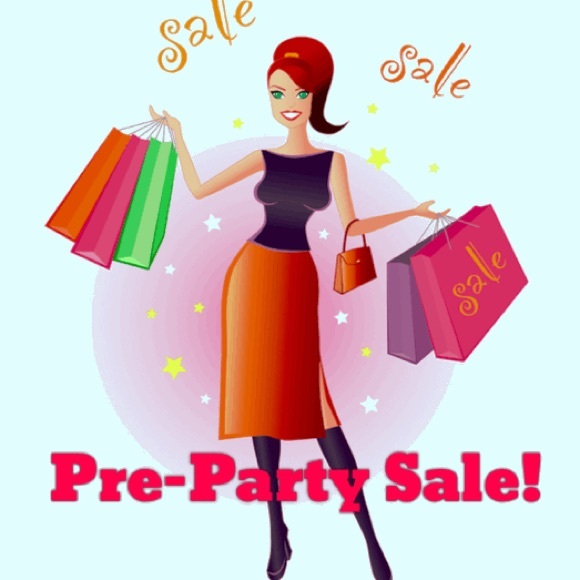Pre-Party Sale! Major Price cuts on ALL items!