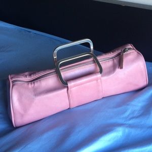 Long pink handbag from Aldo