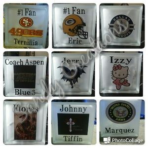 Custom night lights and beer mugs