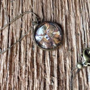 FREE Mule deer necklace Necklace for female hunter