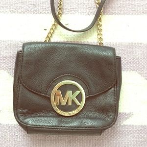 Michael Kors cross body black bag