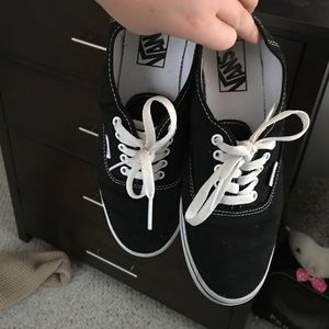 Black Size 6 Vans