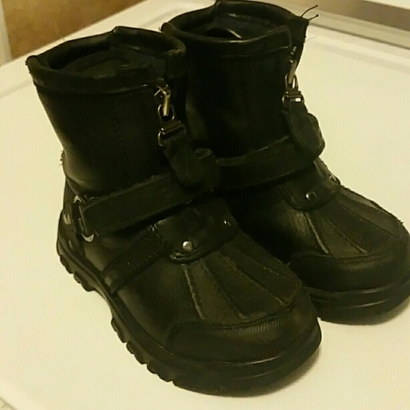 Boys polo boots