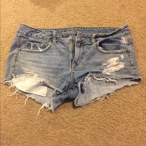 High waisted shorts