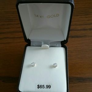 14k gold studs