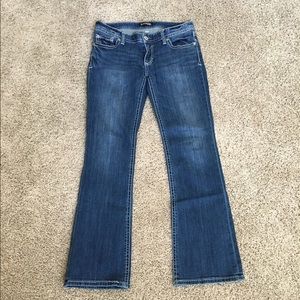 Express Stella boot cut jeans - reg fit - low rise
