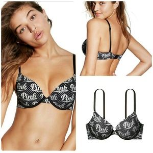 34AA PINK Push up Wear Everywhere bra