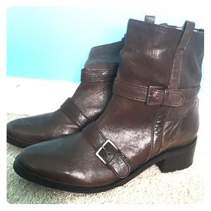 Cole Haan Soft Leather boots, Espresso, Size 10B