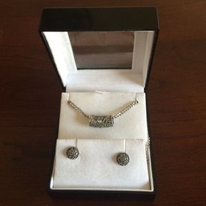 Judith Jack Necklace & Earrings