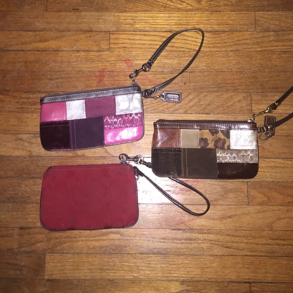 COACH wristlet bundle PRICED TO SELL