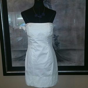 White Bebe Dress size 10
