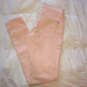 James Jeans. Twiggy style. Light pink. Inseam 29.5