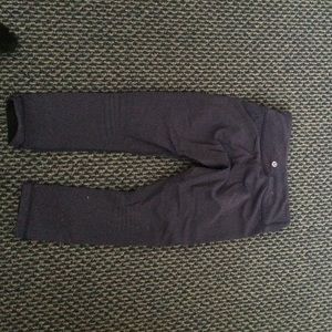 Reversible ankle yoga pants