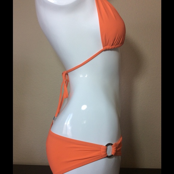 Shan Neon Orange String Bikini - Picture 2 of 4