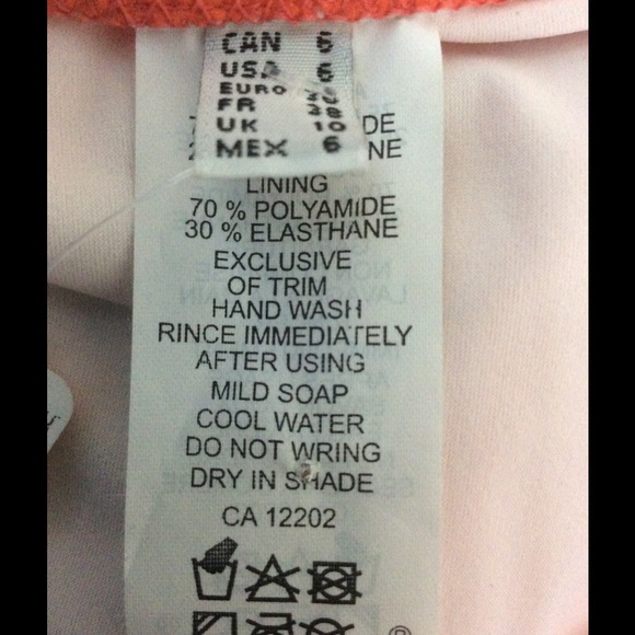 Shan Neon Orange String Bikini - Picture 4 of 4