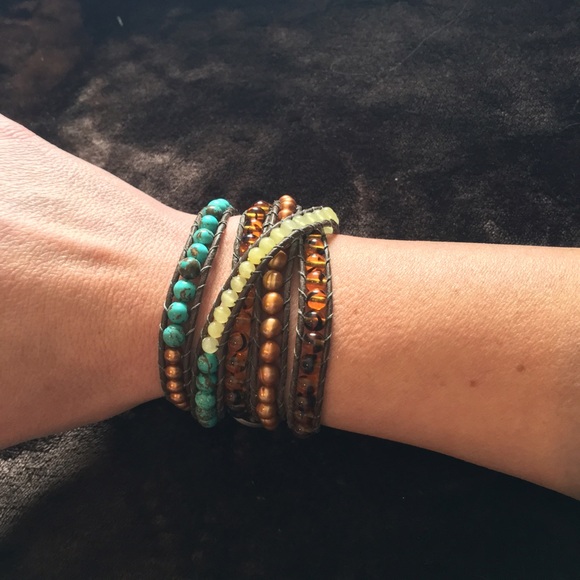 Handcrafted Beaded Wrap Bracelet