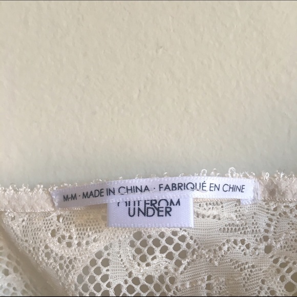SOLD! UO Cream Lace Bralette - Picture 2 of 3