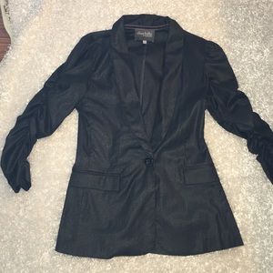 Charlotte Russe blazer sparkly gray