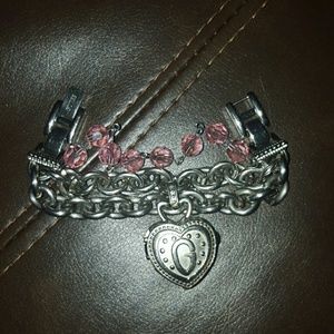 ?GUESS? Heart Locket Watch