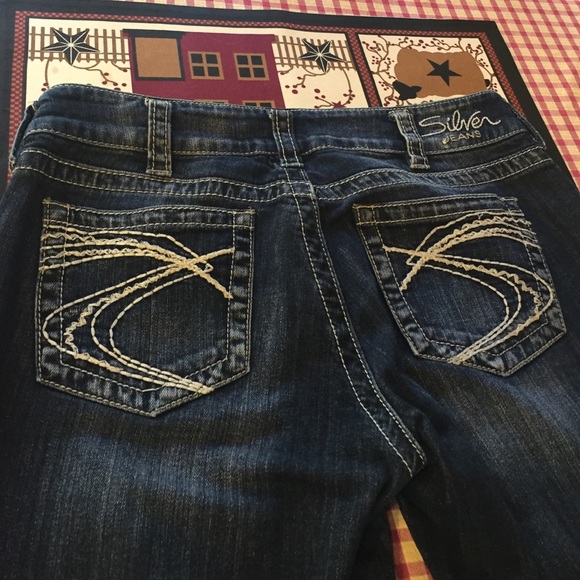 Silver jeans