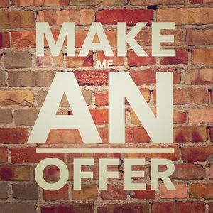 Offers welcome!!!