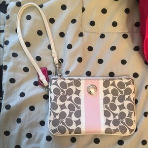 Coach wristlet