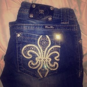 Miss Me bootcut jeans- 28 long